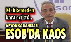 Afyonkarahisar ESOB'da kaos devam ediyor