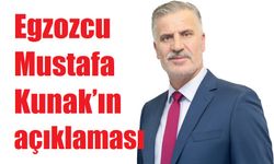 Egzozcu Mustafa Kunak’ın basın açıklaması
