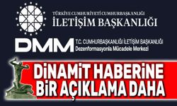 Bir açıklama da Dezenformasyonla Mücadele Merkezinden
