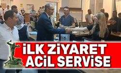 İlk ziyaret acil servise!..