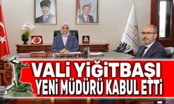 Vali Yiğitbaşı, yeni İl Sağlık Müdürü Dr. Hakkı Öztürk’ü kabul etti