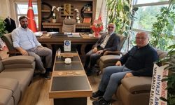 Müftüden yeni müdüre hayırlı olsun ziyareti