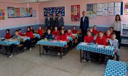Kaymakam Emrah Aslan, sınıfları ziyaret etti