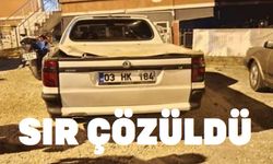 03 plakanın sırrı çözüldü!..