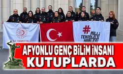 Afyonkarahisarlı genç bilim insanı Kuzey Kutbu’nda!..