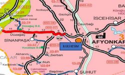 Dikkat; Afyon Uşak Karayolunda yol bakım çalışması