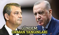 Orman yangınları gündemde