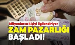 Memurların zam pazarlığı başladı!..