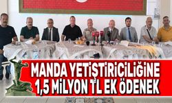 Şuhut'ta manda yetiştiriciliğine 1,5 milyon TL ek ödenek