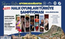 Halk Oyunları Türkiye Şampiyonası Afyon'da