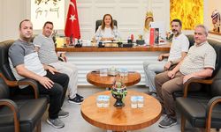 Esnaf Başkanları Başkan Köksal'ı ziyaret etti