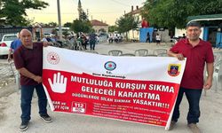 Düğünlerde silah atılmasının engellenmesi için vatandaşlar bilgilendirildi