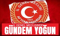 Afyonkarahisar İGM'de gündem yoğun