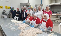 Afyon'da lokum üretim tesislerine teknik gezi
