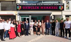 Afyon'da İyilik Hareketi Derneği Gençlik Merkezi açıldı