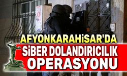 Afyon'da siber dolandırıcılık operasyonu