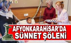 Afyon'da sünnet şöleni