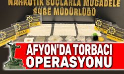Afyon'da torbacı operasyonu
