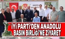 İYİ Parti'den Anadolu basın Birliği'ne ziyaret