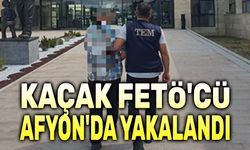 Kaçak FETÖ'cü Afyon'da yakalandı