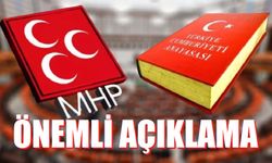 MHP'den önemli açıklama!..