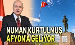 Numan Kurtulmuş Afyon'a geliyor