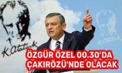 Özgür Özel, bu gece Şuhut Çakırözü Köyünde olacak!..