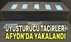 Uyuşturucu tacirleri Afyon'da yakalandı
