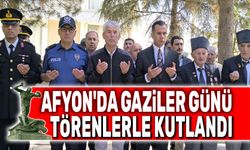 Afyon'da Gaziler Günü kutlandı