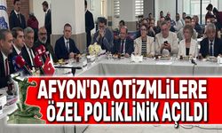 Türkiye'de bir ilk!.. Afyon'da otizmlilere özel poliklinik açıldı