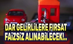 Dar gelirlilere yeni fırsat, faizsiz alınabilecek!..