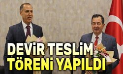 Başhekimlik görevinde devir teslim töreni yapıldı