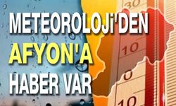 Meteorolojiden Afyon'a haber!..