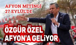 Özgür Özel, Afyonkarahisar’da miting yapıyor!..