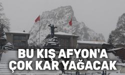 Bu kış, Afyonkarahisar için yoğun kar müjdesi