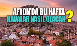 Afyonkarahisar’da hava durumu