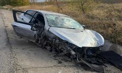 Ballık Kavşağında kaza, 2 yaralı