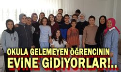 Okula gelemeyen öğrencinin evine gidiyorlar!..