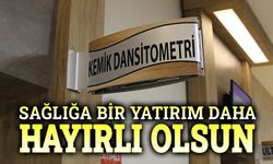 Afyon Devlet Hastanesinde Kemik Ölçüm Servisi hizmete girdi