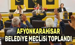 Afyonkarahisar Belediye Meclisi Kasım Toplantısı yapıldı