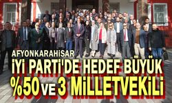 İYİ Parti'de Afyonkarahisar hedefi büyük