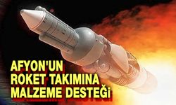 Vali Yiğitbaşı'dan Kocatepe Roket Takımına malzeme desteği