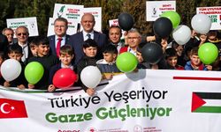 Fidanlar, Gazze için toprakla buluştu