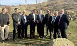 Taşoluk'ta maden şirketinin araçları alandan ayrıldı