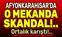 Afyon'da gece kulübünde skandal gece!..