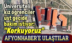 Üniversite öğrencileri, üst geçide bakım istiyor
