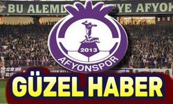 Afyonspor'dan güzel haberler!..