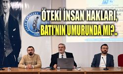 AKÜ'de Batı'nin iki yüzlü tavrı konuşuldu