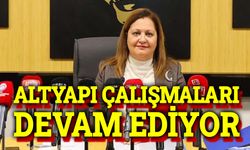Altyapı çalışmaları devam ediyor