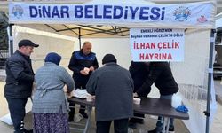 Dinar haber: Pazarcı esnafına çorba ikramı